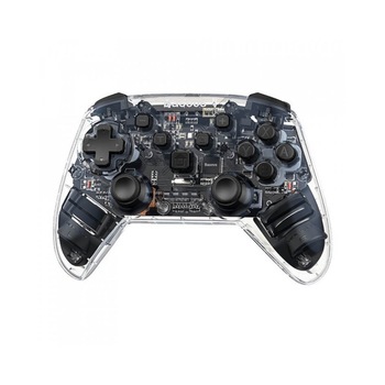Controller Baseus Gamo Sw Motion Sensing Vibrating Compatibil Cu Nintendo Switch, Transparent Controller Baseus Gamo Sw Motion Sensing Vibrating Compatibil Cu Nintendo Switch, Transparent