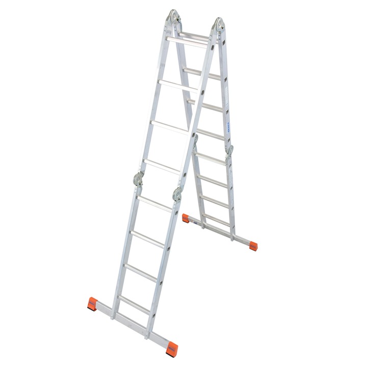 Scara KRAUSE Monto universala articulata, 4x4 trepte, 5.50 m