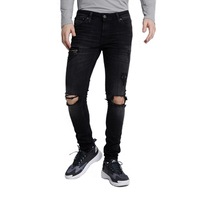 Blugi baieti din denim, Negru, Jack&Jones, Marimea 152