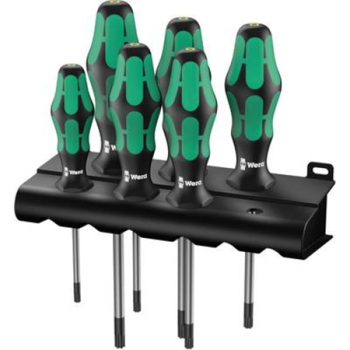 Комплект отвертки за работилница от 6 части, Wera 367/6 TORX® BO TORX BO (05138250001)
