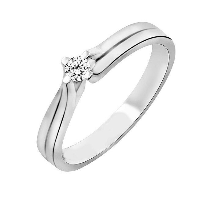 Inel aur cu diamant, Ilex Gold, 270530, 51 mm