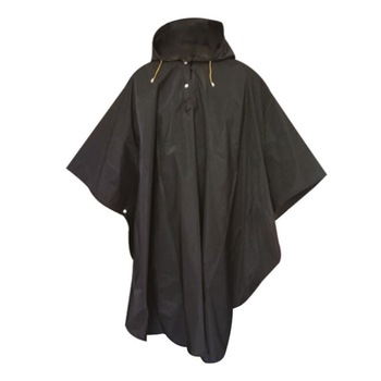 Pelerina de ploaie poncho impermeabil cu gluga, Negru, coso, Marime universala Pelerina de ploaie poncho impermeabil cu gluga, Negru, coso, Marime universala
