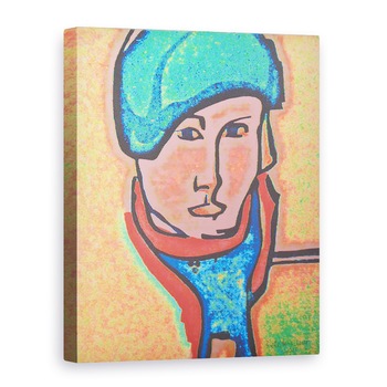 Tablou canvas - Peter McClure - PORTRETUL UNEI DOAMNE 1978-2018, 60 x 80 cm Tablou canvas - Peter McClure - PORTRETUL UNEI DOAMNE 1978-2018, 60 x 80 cm