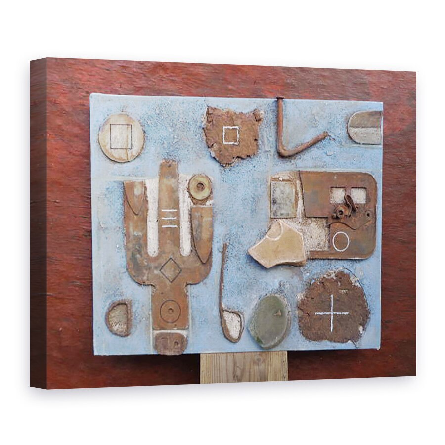 Tablou canvas - Peter McClure - HIEROGLYPHS.2019, 75 x 100 cm