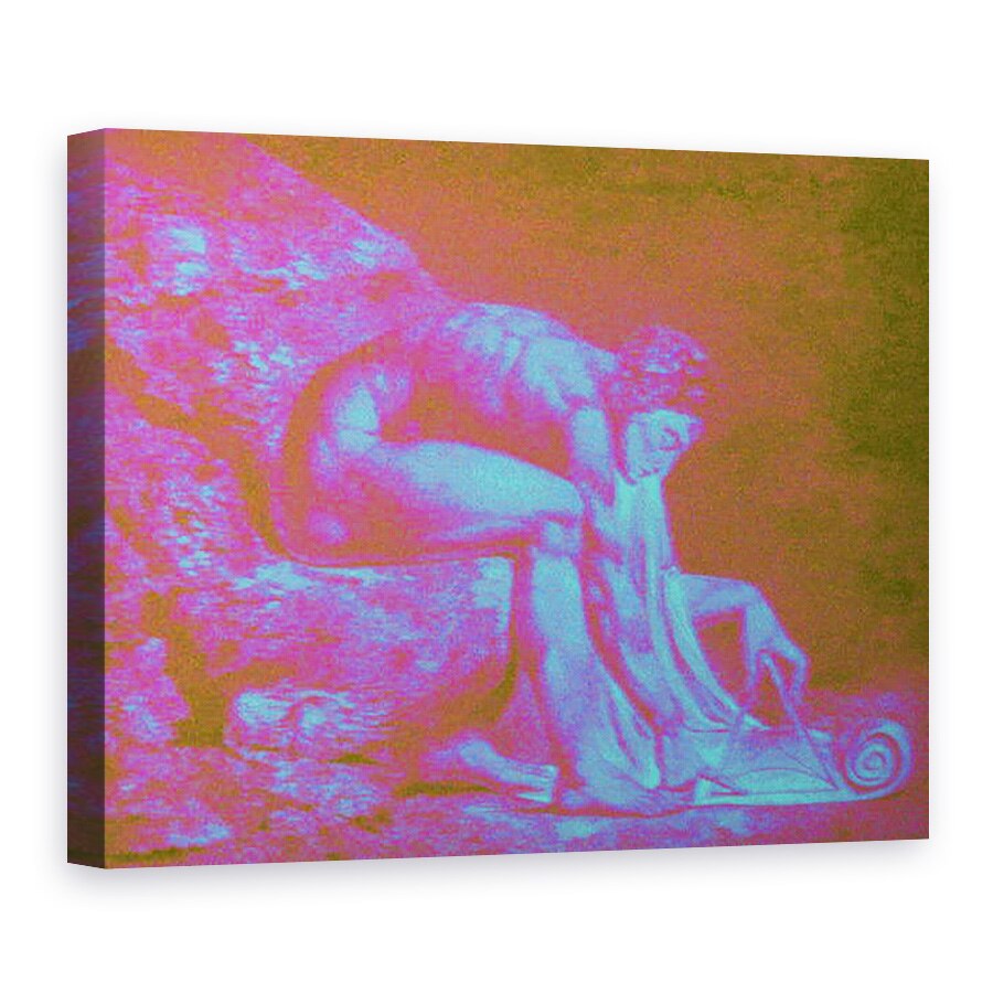 Tablou canvas - Peter McClure - GEOMETRIST, ISAAC NEWTON... PIX-ENTUZIASMAT.2014, 50 x 70 cm