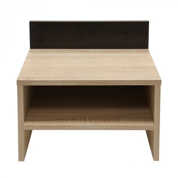 Noptiera iMK®, 2 rafturi PAL melaminat, stejar bardolino, 40 x 36 x 33 cm Noptiera iMK®, 2 rafturi PAL melaminat, stejar bardolino, 40 x 36 x 33 cm