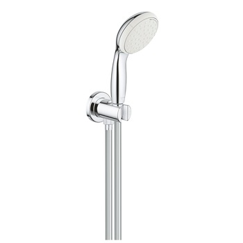 Set de dus Grohe Tempesta 100 26406001, 1/2'', universal, include suport cu alimentare 1/2'', furtun, Crom Set de dus Grohe Tempesta 100 26406001, 1/2'', universal, include suport cu alimentare 1/2'', furtun, Crom