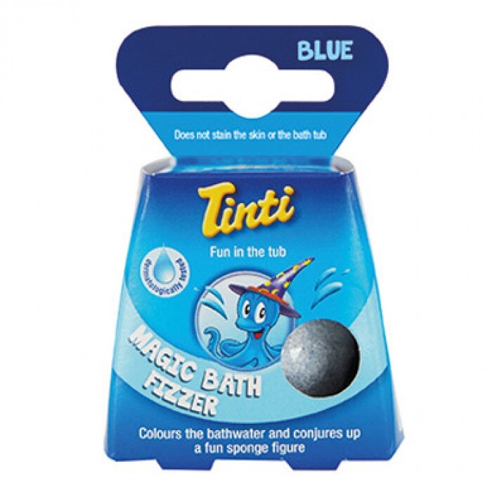 Bila coloranta de baie, Tinti, albastru