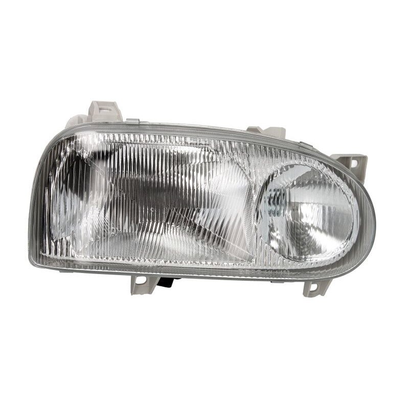 Far fata dreapta argint bec H1/H1 electric fara motor VW Golf 1991-1997