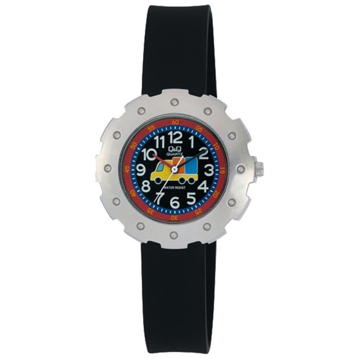 Ceas pentru copii, Q&Q, Negru
