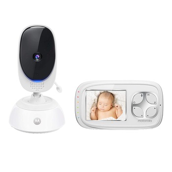 Sistem video monitorizare bebelusi Motorola Comfort35 Digital, termometru, infrarosu Sistem video monitorizare bebelusi Motorola Comfort35 Digital, termometru, infrarosu