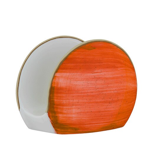 Suport servetele masa Bonna Terracota din portelan 10cm