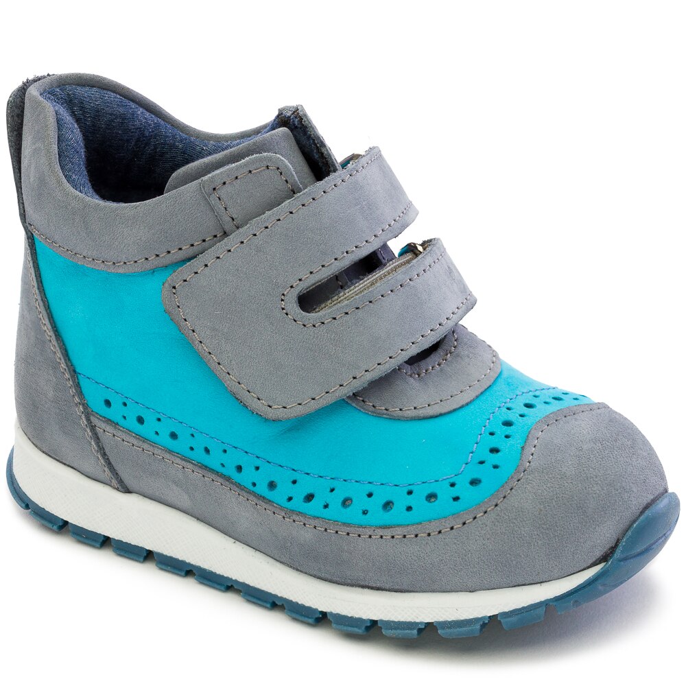 Ghete zapada Kidopo New Classy, Albastru Gri