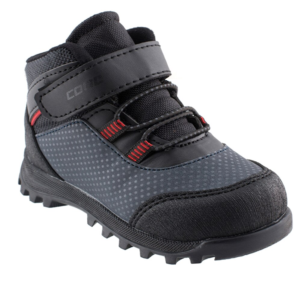 Ghete zapada Lively Kid, Negru Rosu