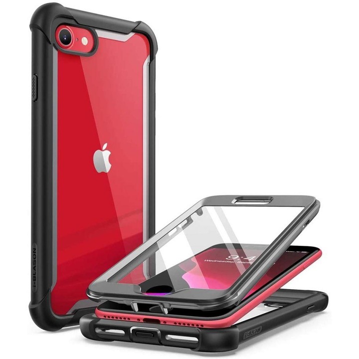 Etui na telefon Supcase i-Blason Ares do Apple iPhone 7/8/SE 2020 Black uniwersalny