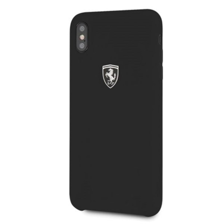 Калъф за телефон Ferrari Hardcase Iphone Xs Max Black Silicone Off Track