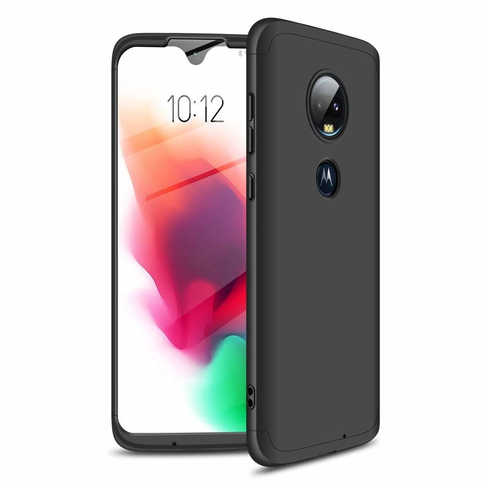Husa de protectie, Full Body Cover, Motorola Moto G7, Negru