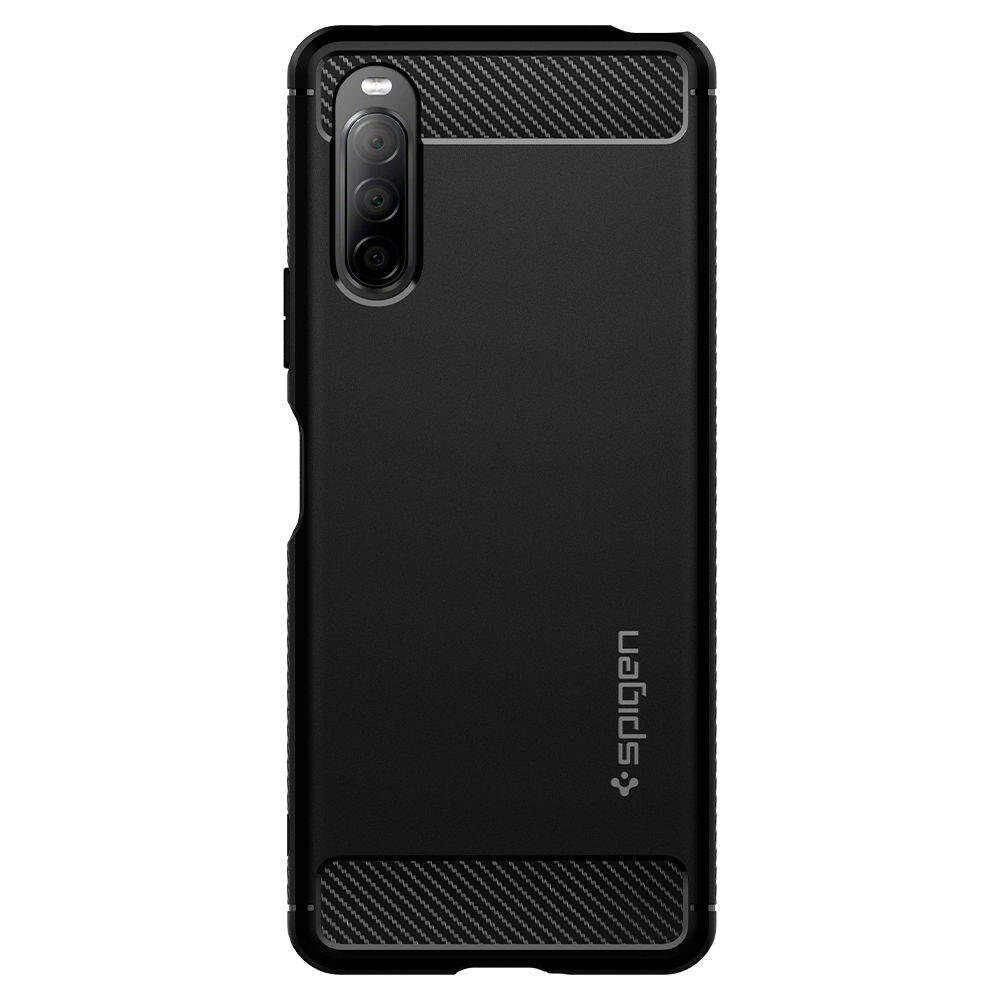 Husa pentru Sony Xperia 10 II Spigen Rugged Armor matte black