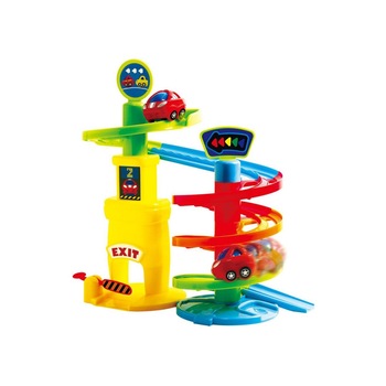 Set de joaca parcare pe 4 nivele Plago Set de joaca parcare pe 4 nivele Plago