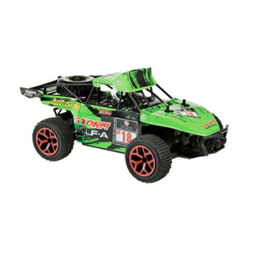 Masinuta cu Telecomanda Toi Toys - Wild Race Buggy 1:16, Verde