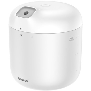 Umidificator Baseus DHXX-02, 0.6 l, Lampa veghe, Alb Umidificator Baseus DHXX-02, 0.6 l, Lampa veghe, Alb
