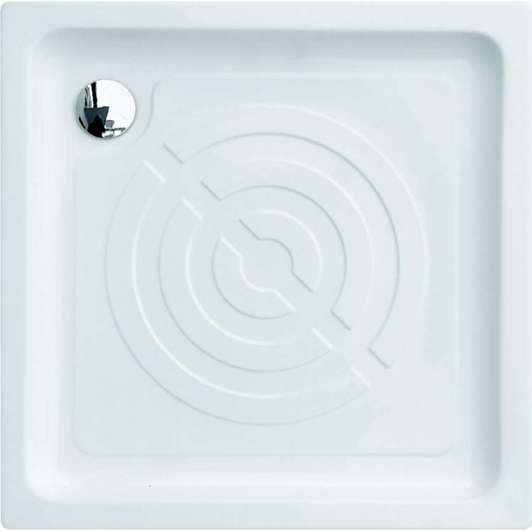 Cadita dus patrata, acril, belform rondo, 80 x 80 x 15 cm