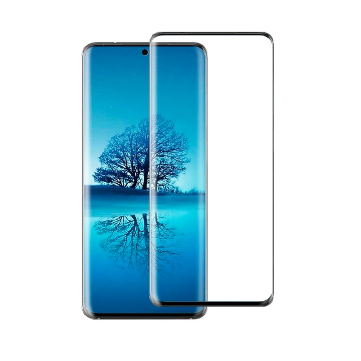 Стъклен протектор Mocoson Nano Flexible, за Samsung Galaxy S20 Ultra, 5D, 0.3 mm, Черен