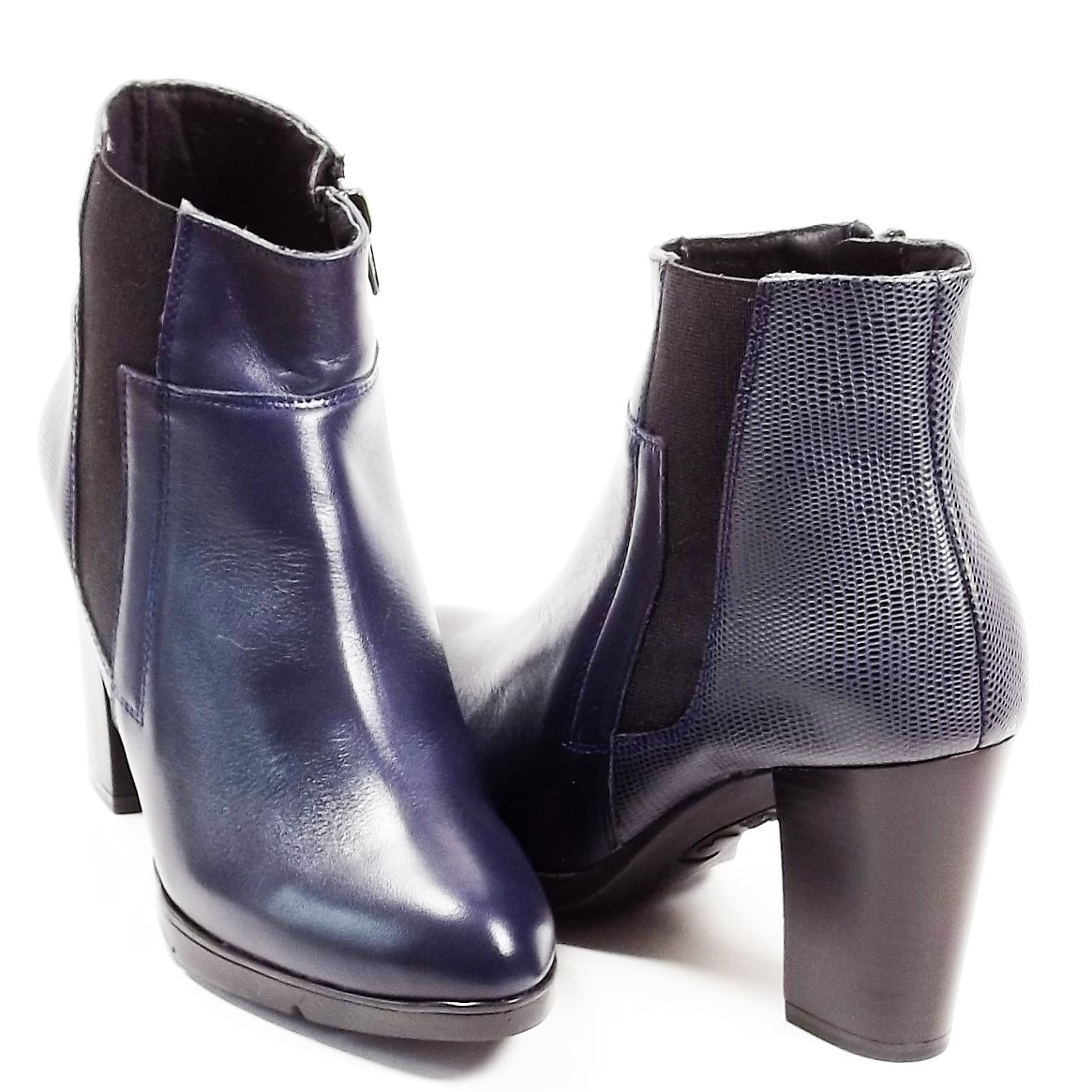 Botine Desiree 1579, Albastru