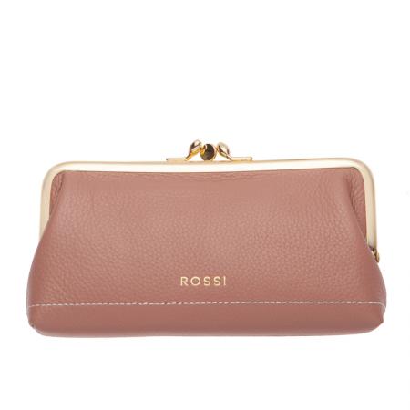Portofel Rossi, RSC1032, Roz, Piele naturala