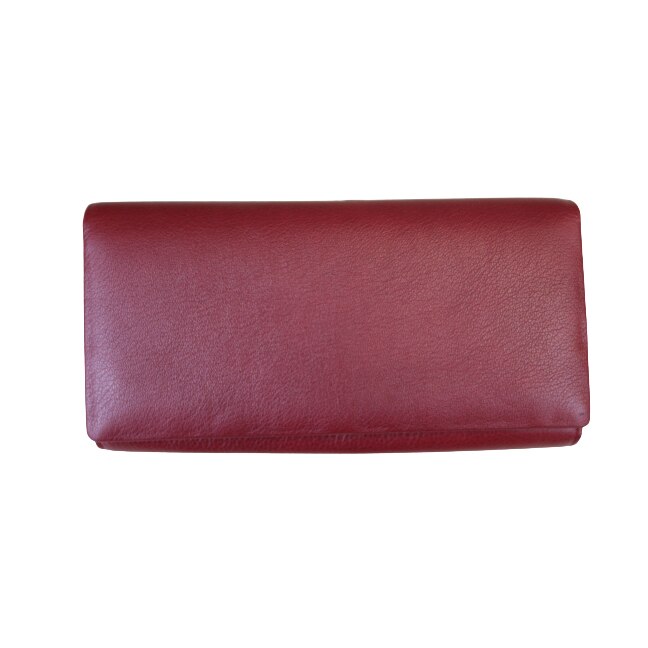 Portofel din piele naturala, Hassion model A-03 Red