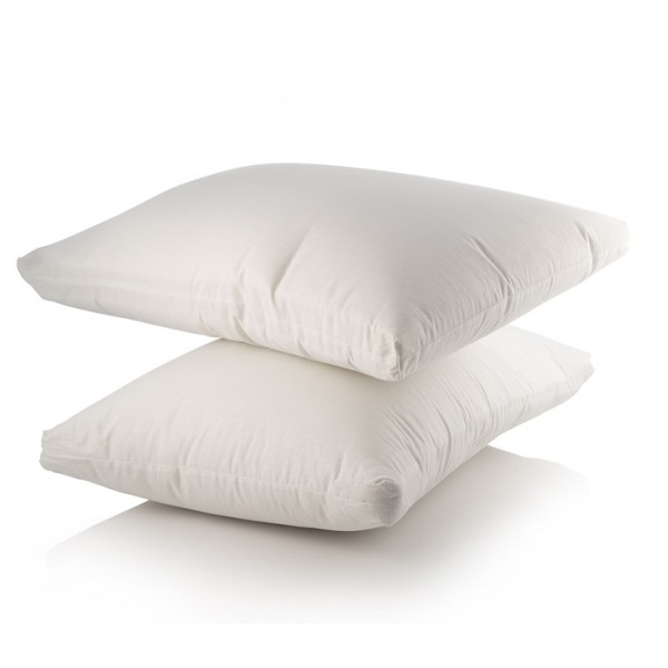 Set 2 perne Felis, Bumbac si poliester, Hipoalergenice, 50x70 cm, Alb