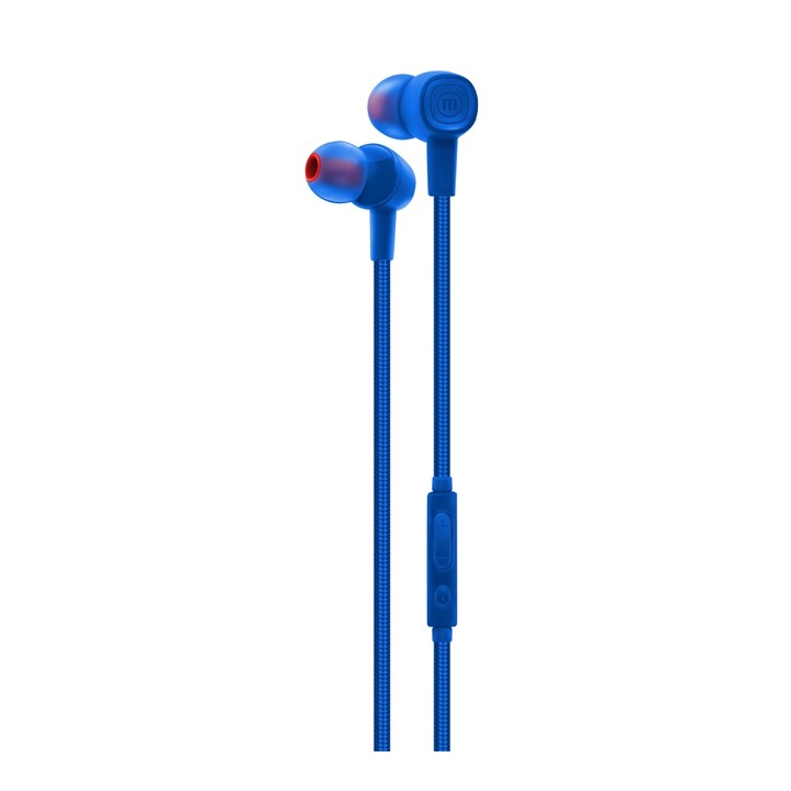 Casti cu microfon MAXELL SIN-8 SOLID+OKINAVA, Albastru