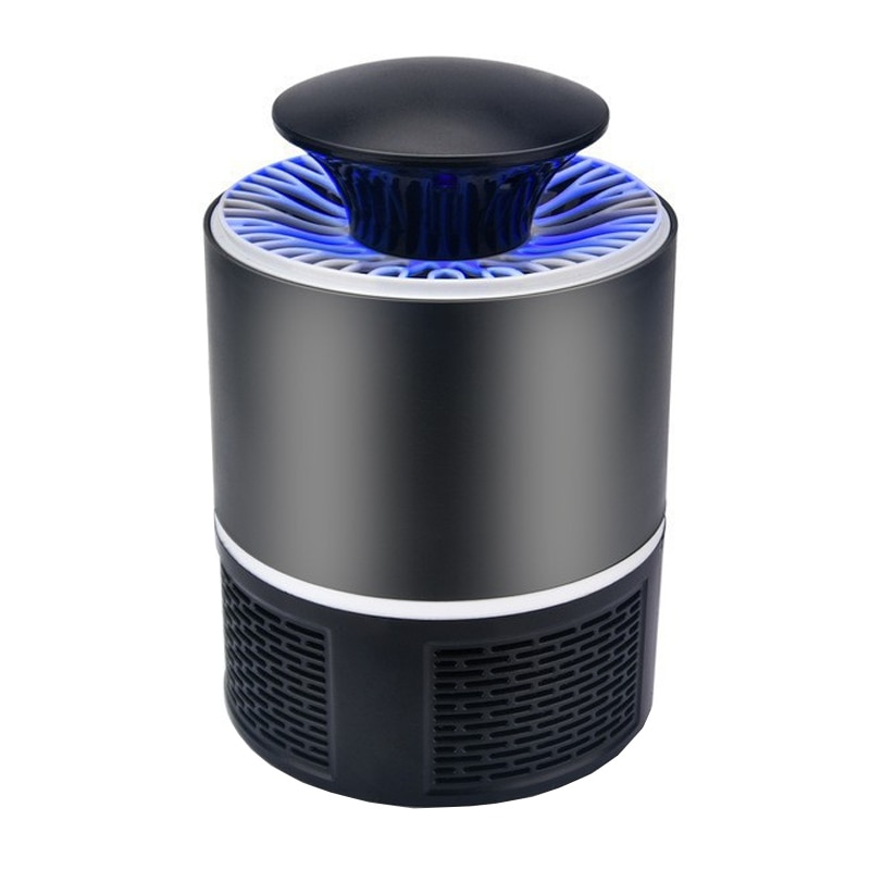 Lampa Anti Tantari UV BellFyd®, fara zgomot si fara radiatii, cu alimentare USB, Interior sau exterior, acoperire 20 mp - Negru - eMAG.ro