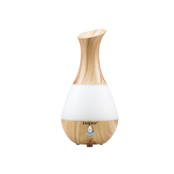 Difuzor de arome, 7 culori LED, capacitate 235ml, alimentare USB, Beper 70.405 Difuzor de arome, 7 culori LED, capacitate 235ml, alimentare USB, Beper 70.405