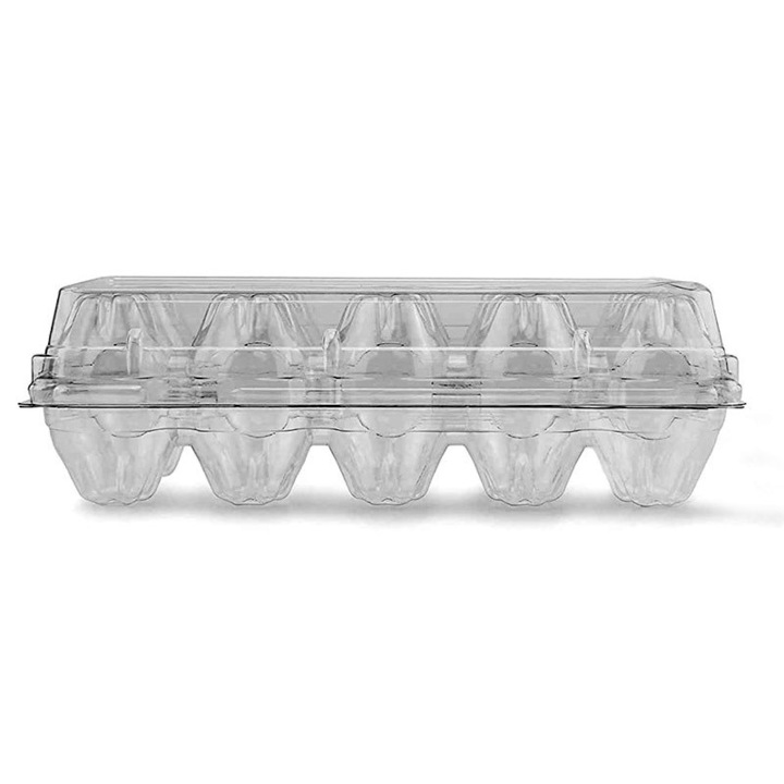 Set cofraje plastic pentru oua de gaina, 10 compartimente, SET 100buc
