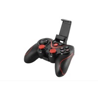 wireless controller gaia x3 conexiune bluetooth cu suport reglabil pentru tableta sau telefon compatibilitate multipla pc android ios negrurosu imagen 20_0_
0