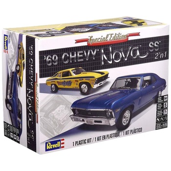 Automodel de construit Revell 1969 Chevy Nova SS Automodel de construit Revell 1969 Chevy Nova SS