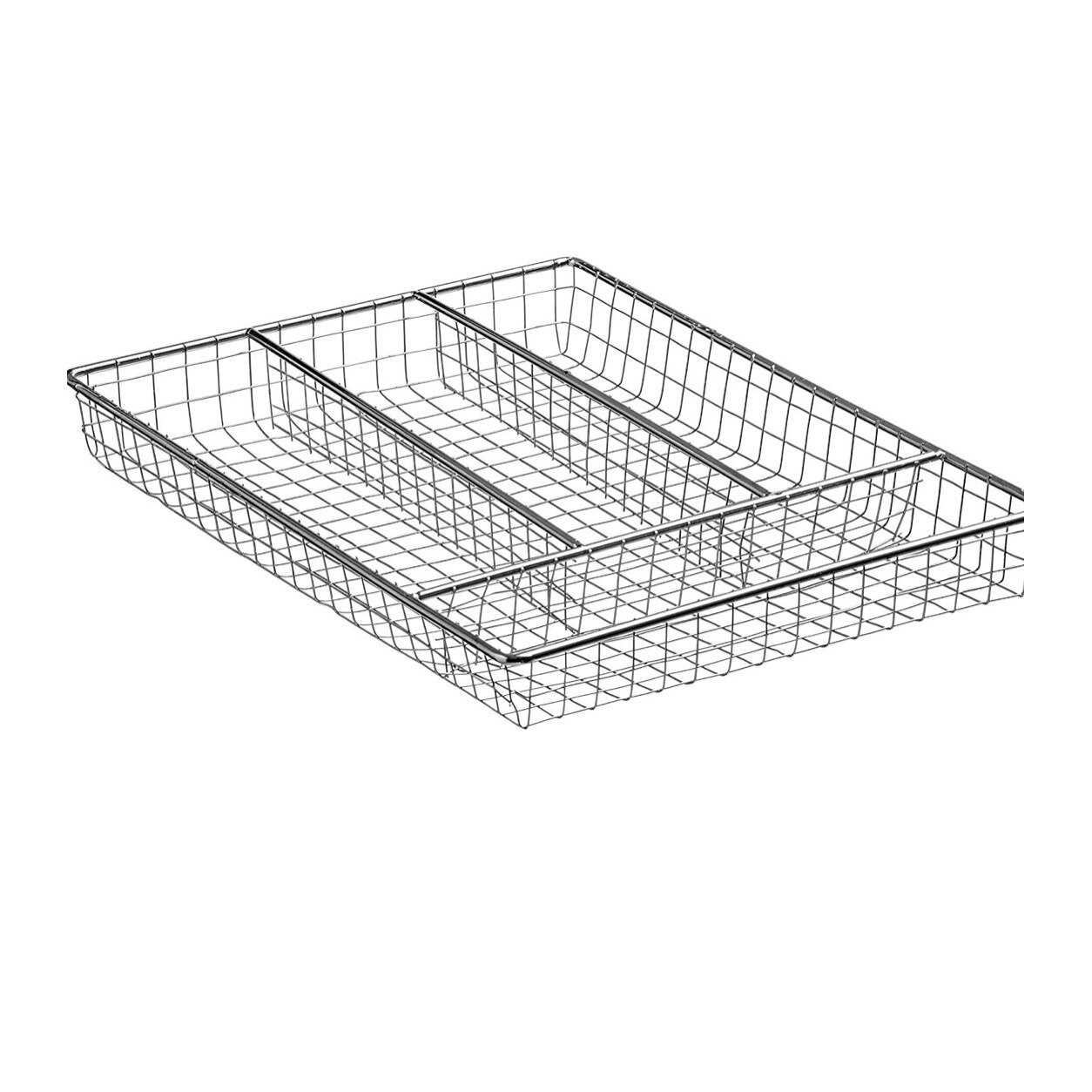 Suport organizare tacamuri, metal, 30x20x4 cm