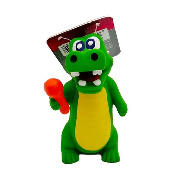 Jucarie pentru caine, Papillon, 10 cm, crocodil cantaret, 140051m Jucarie pentru caine, Papillon, 10 cm, crocodil cantaret, 140051m