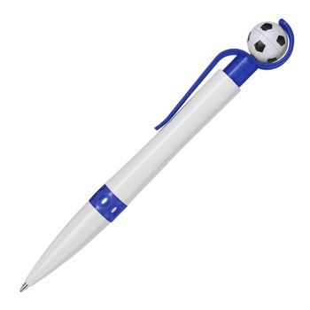 Pix din plastic cu minge de fotbal in varf, pentru baieti Pix din plastic cu minge de fotbal in varf, pentru baieti