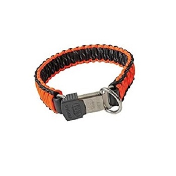 Zgarda Herman Sprenger Paracord portocalie cu eliberare rapida Lungime 50 cm Zgarda Herman Sprenger Paracord portocalie cu eliberare rapida Lungime 50 cm