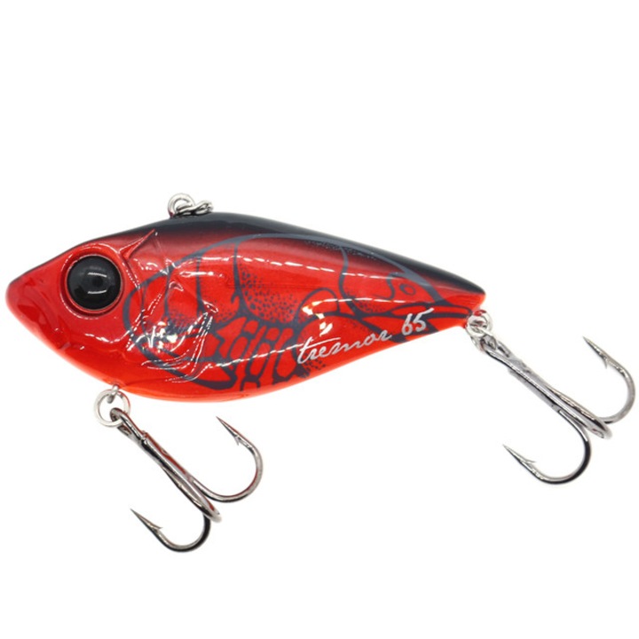 Vobler Damiki Tremor 65N, 6.5cm, 15gr, Sinking, culoarea Red Craw