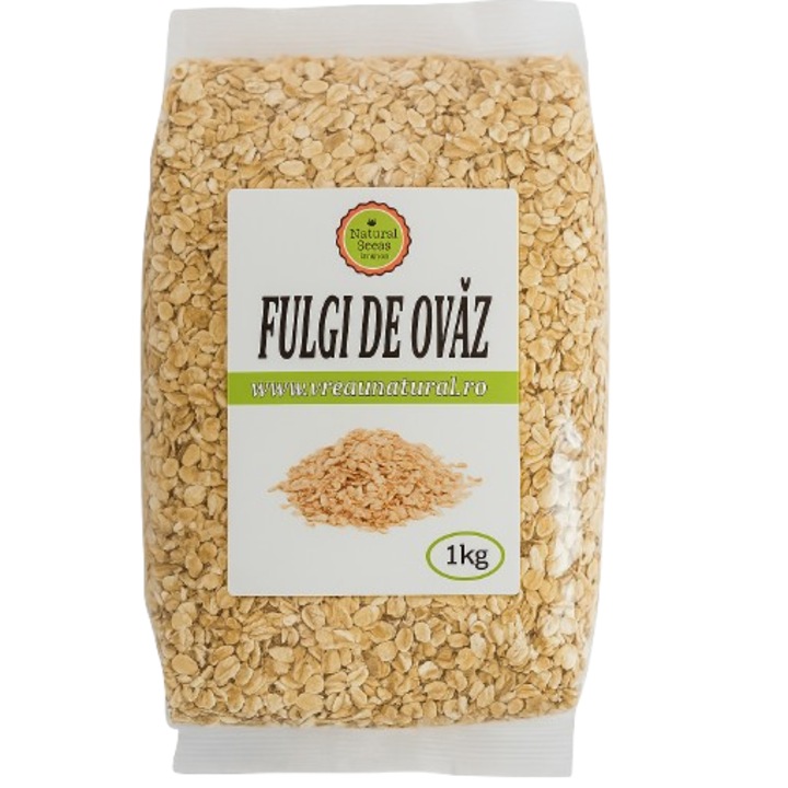 Fulgi de ovaz, Natural Seeds Product, 1 Kg