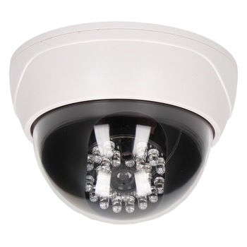 Camera supraveghere dummy cu infrarosu CCTV ORNO OR-AK-1209, alb Camera supraveghere dummy cu infrarosu CCTV ORNO OR-AK-1209, alb