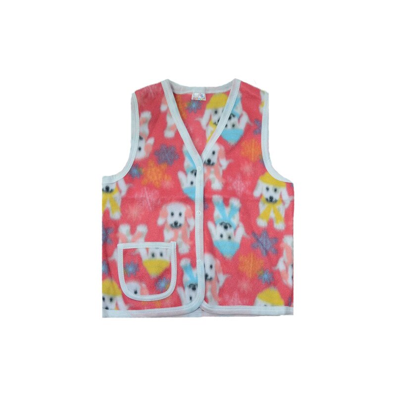 Vesta pentru fete Pifou VFP-2, Rosu, 68 cm