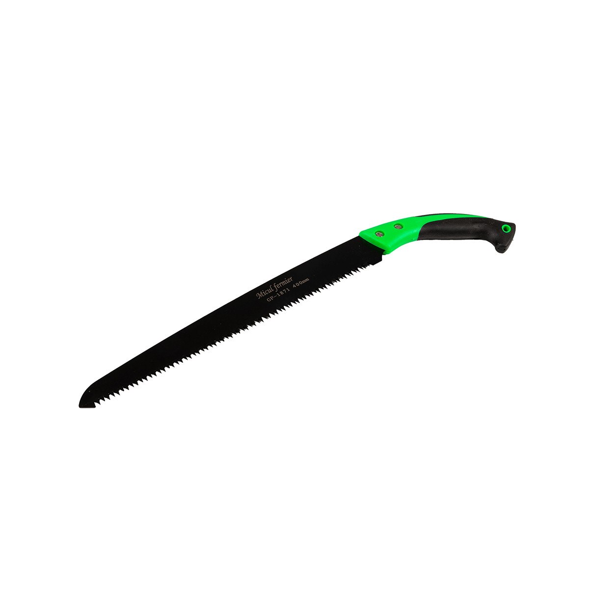 Fierastrau drept Micul Fermier, 400 mm, verde/negru