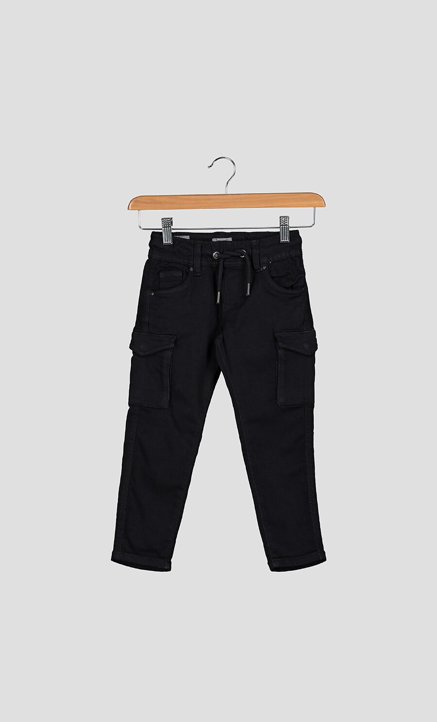Pepe Jeans London, Pantaloni cargo, Negru, 188 CM