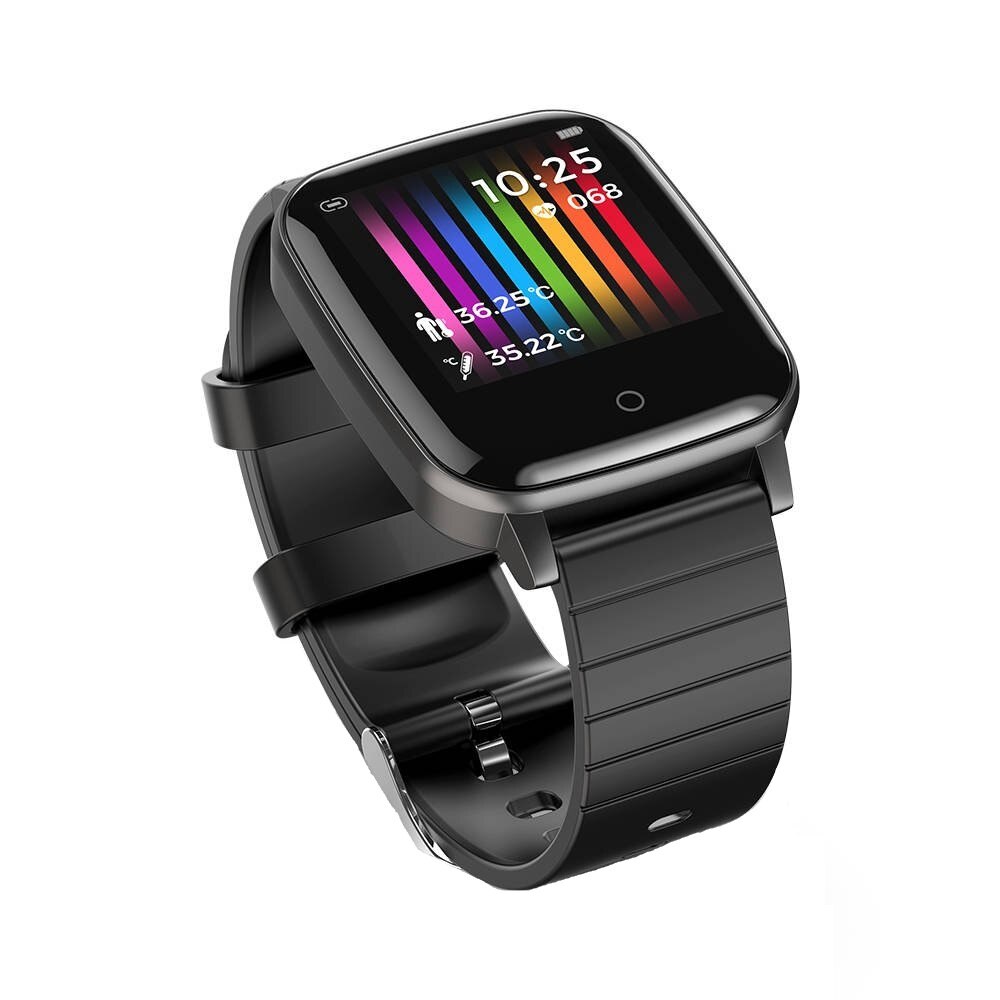 Ceas inteligent BlitzWolf BW-HL1T Bluetooth V5.0, Negru