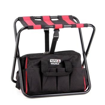Geanta scaun pentru scule Yato YT-7446, 22 compartimente, 49x29x30cm Geanta scaun pentru scule Yato YT-7446, 22 compartimente, 49x29x30cm