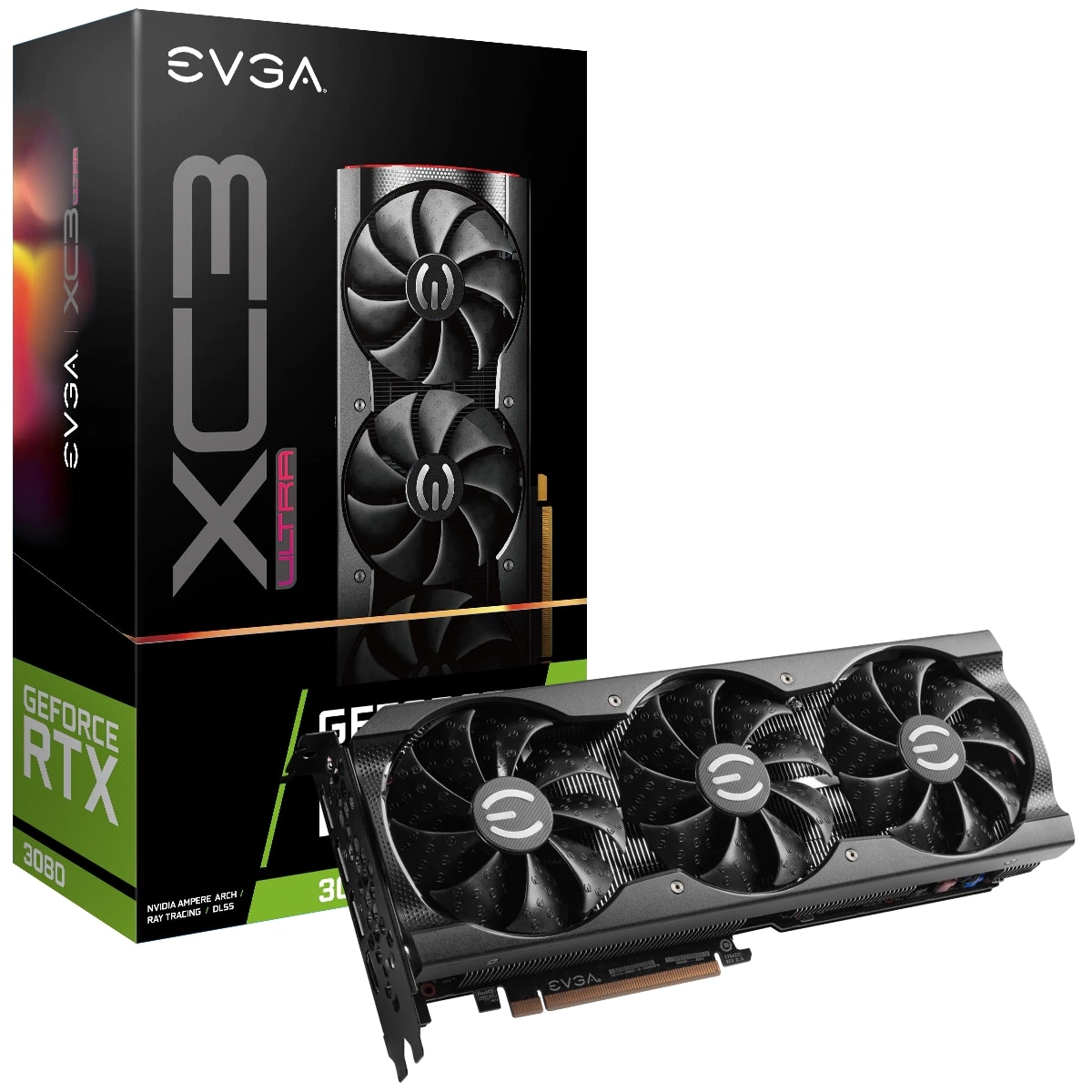 Placa video EVGA GeForce® RTX™ 3080 XC3 ULTRA GAMING, 10GB GDDR6X